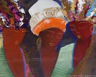 Portrait of a Female Trio in Jewelry by Lee White