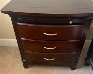 Espresso nightstand 
