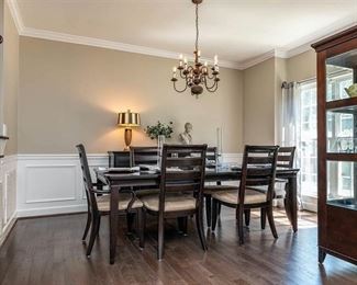 Dining Room Furniture including table, 6 chairs, China cabinet & sideboard 
