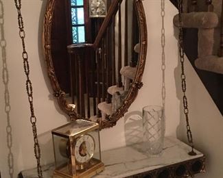 Entry Table with marble top