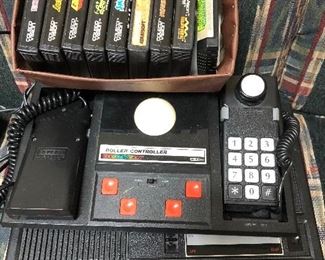 Coleco 1982 games and console 