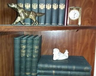 Antique Muhlbach Books, Antique Works of Charles Dickens Set