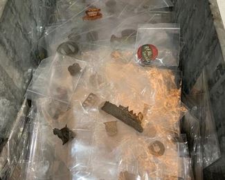 Loads of Antique tobacco tax tags