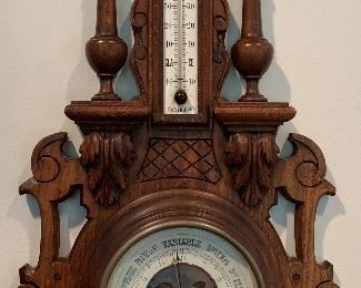 Antique French barometer