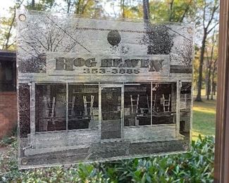 Hog Heaven acrylic art