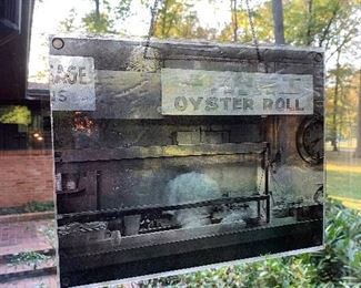 Oyster Roll acrylic art