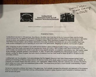 Curtiss Brock provenance