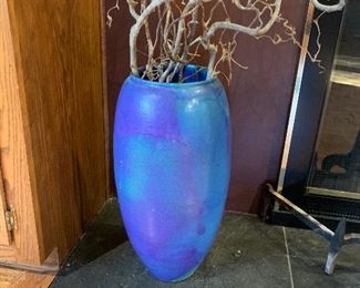 Very large pottery floor vase