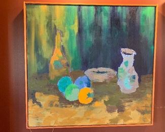 Large still life by David Lose, c. 1960 -Louisville, Raleigh, Nashville artist