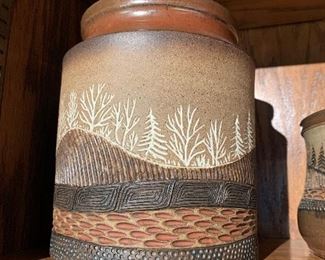 Several pieces of this artist