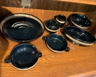 Matching pottery