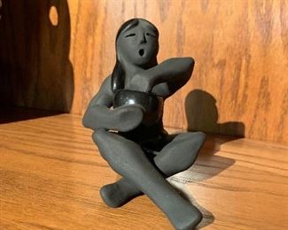David Gutierrez Anasazi pottery figurine