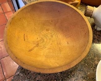 Wooden bowl