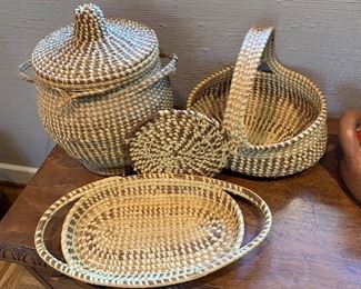 Woven baskets