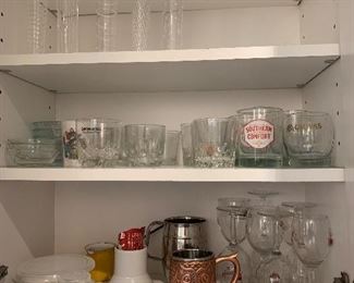 assorted glasses and mugs