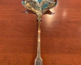 Silver plate ladle
