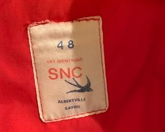 Savoie jacket, vintage French ski jacket