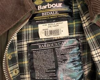 Barbor -Scottish rain jacket