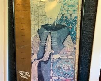 Ottoman exhibit poster