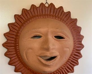 Terra cotta sun