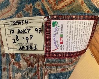 Yayla Barakat Indian Tribal rug, wool, handmade