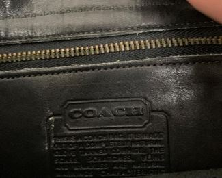 Vintage Coach leather purse