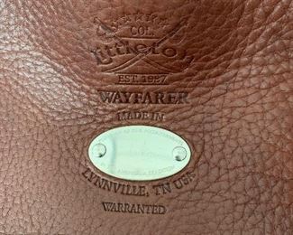 Colonel Littleton Wayfarer leather purse