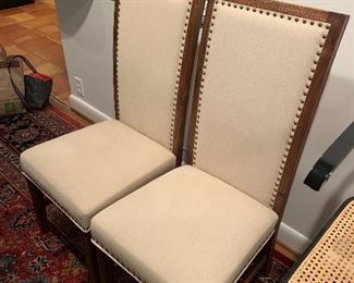 To nailhead chairs