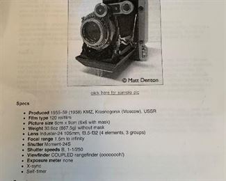 Moskva 5 vintage Russian camera