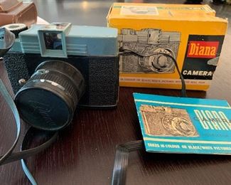 Diana camera, all plastic, vintage camera from Hong Kong