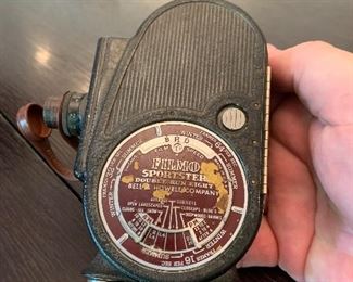 Vintage movie camera
