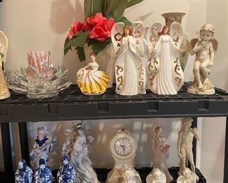 Lladro's and Porcelain Figurines