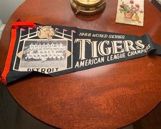 1968 Detroit Tigers Pennant 