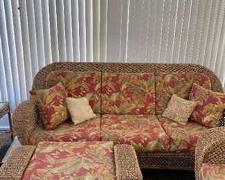 Wicker Furniture - Excellent Condition, used on enclosed back porch.