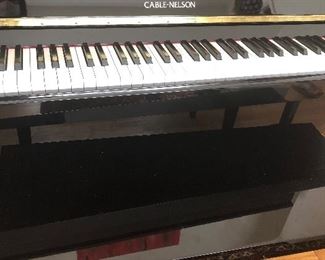 CABLE NELSON BLACK PIANO