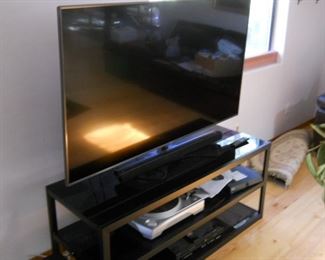 flat screen  TV with stand