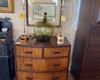 Ethan Allen Rattan chest