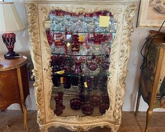 Antique display cabinet