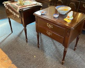 Ethan Allen Mahogany Nightstands