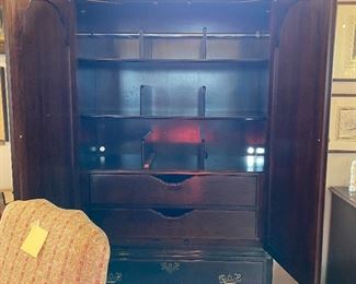 Ethan Allen Mahogany Armoire