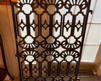 Antique Iron Gate