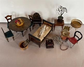 Antique Dollhouse Furniture