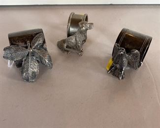Figural Napkin Rings