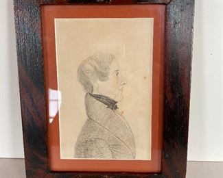 Antique Pencil Portrait