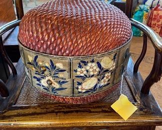 Asian Willow Hatbox