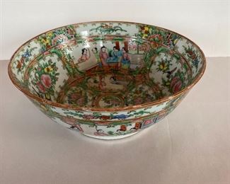 Antique Rose Medallion Bowl