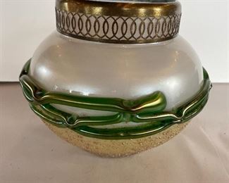 Mid Century Modern Art Glass Vase
