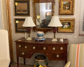 Antique Sheraton sideboard