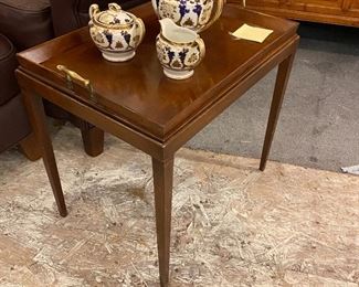 Mahogany tray table