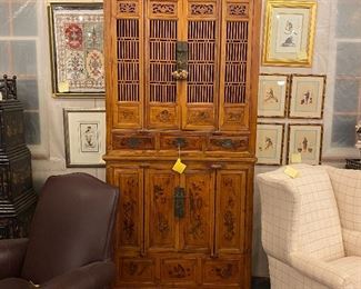 Asian 2 pice cabinet
